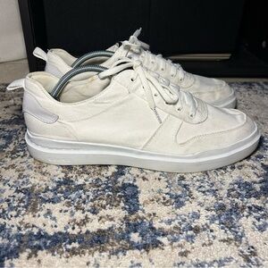 Cole Haan Grandpro Rally Canvas White Court Sneakers Size 11